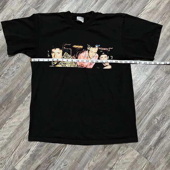 Vintage Duran Duran Pop Trash Tour Band Black Shirt - Picture 6 of 7